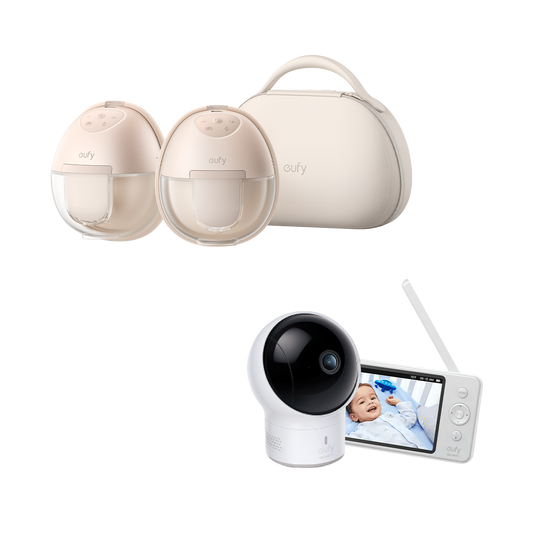 eufy Wearable Breast Pump S1 Pro + Baby Monitor E110